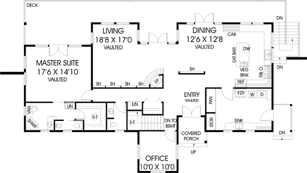 Main Floor Plan: 33-612
