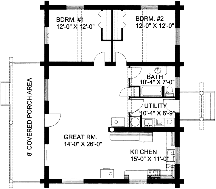 Main Floor Plan: 34-117