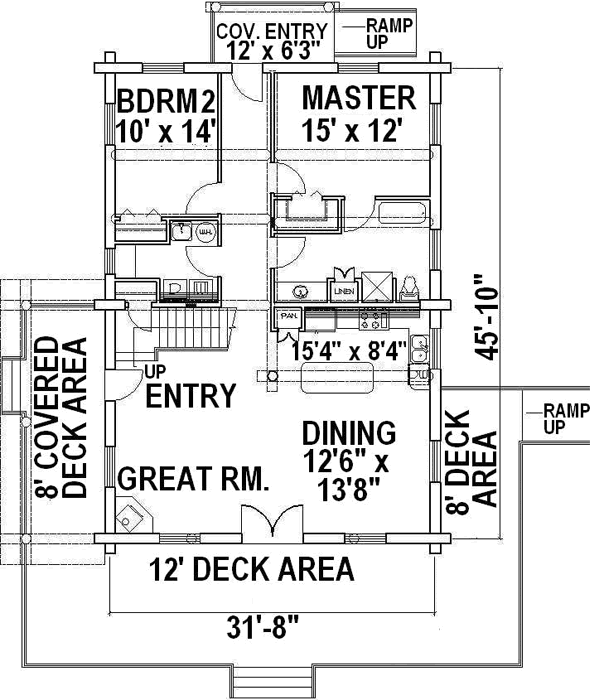 Main Floor Plan: 34-121
