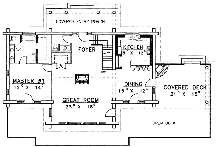 Main Floor Plan: 34-135
