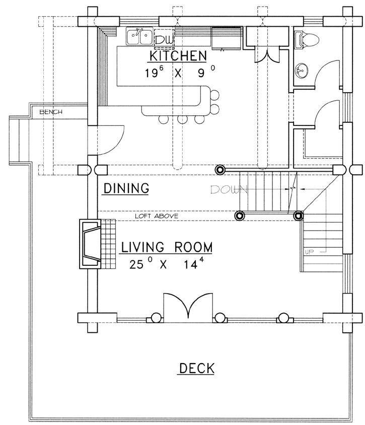 Main Floor Plan: 34-140