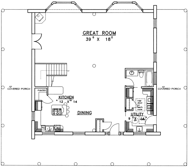 Main Floor Plan: 34-141