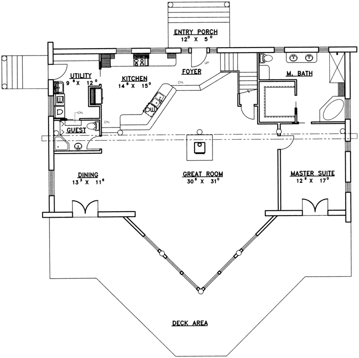 Main Floor Plan: 34-144