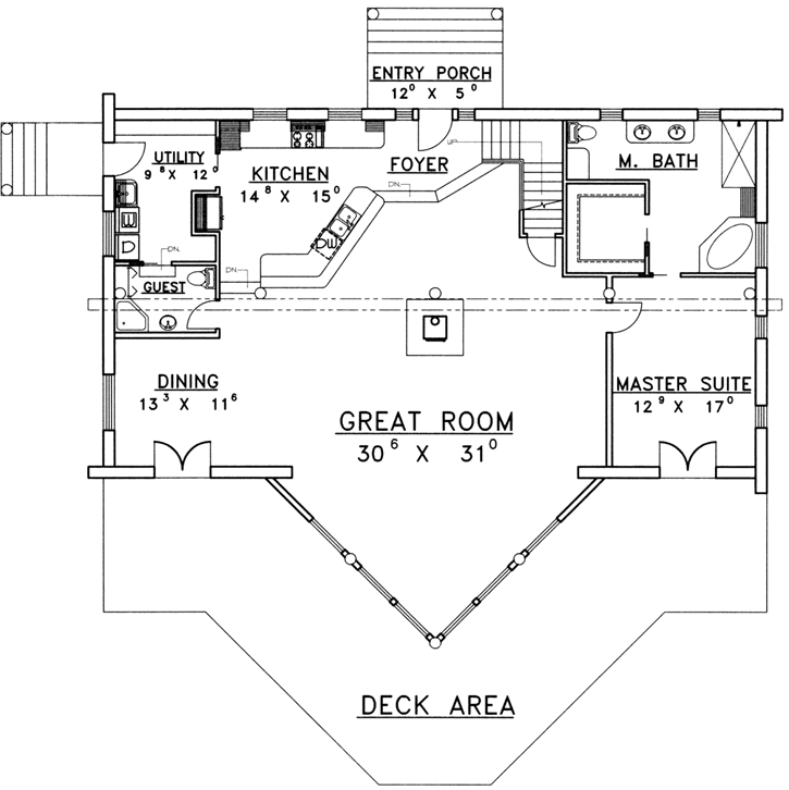 Main Floor Plan: 34-145
