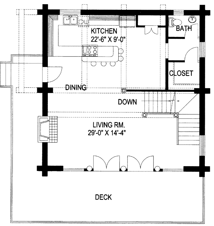 Main Floor Plan: 34-146
