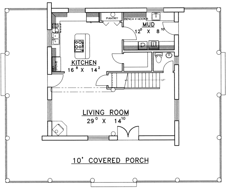 Main Floor Plan: 34-147