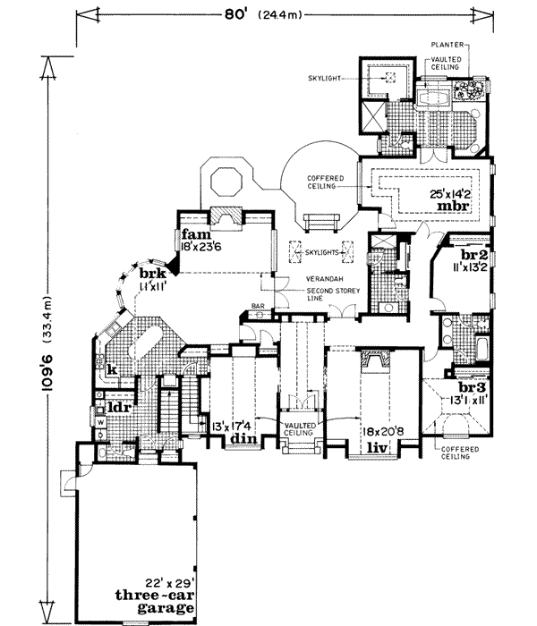 Main Floor Plan: 35-169