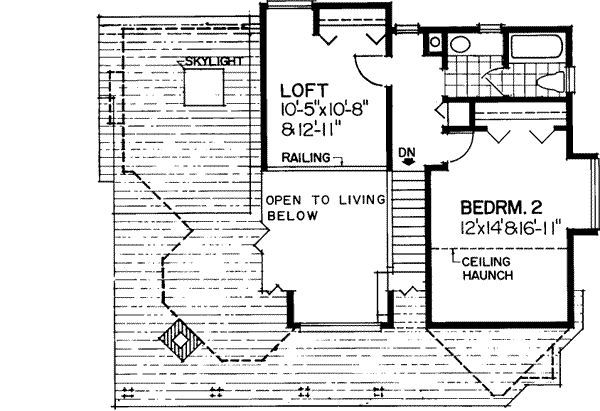 Upper/Second Floor Plan:35-195