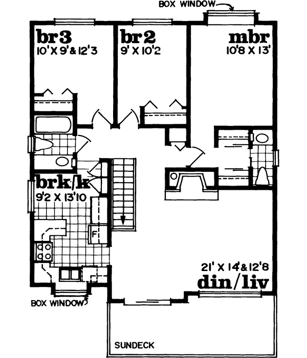 Upper/Second Floor Plan:35-237