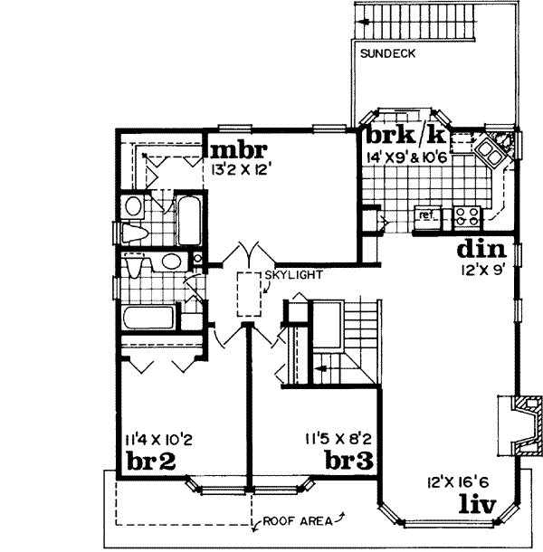 Upper/Second Floor Plan:35-239
