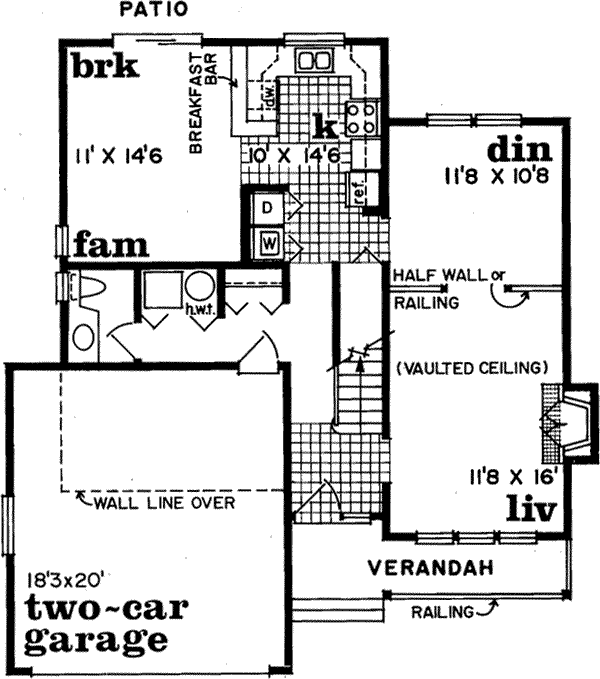 Main Floor Plan: 35-244