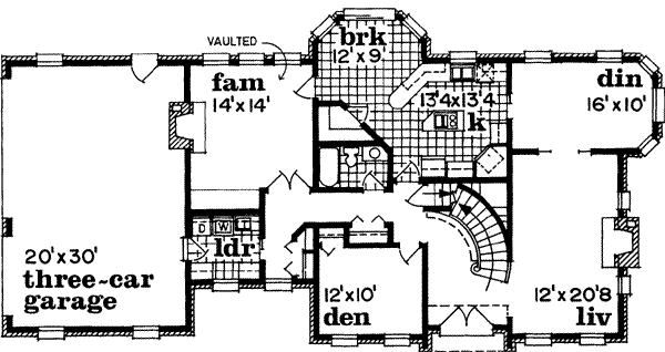 Main Floor Plan: 35-290