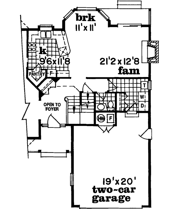 Country Style Home Design 35-356