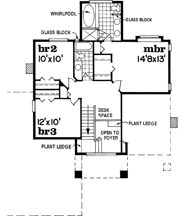 Upper/Second Floor Plan:35-362