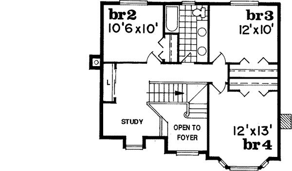 Upper/Second Floor Plan:35-367