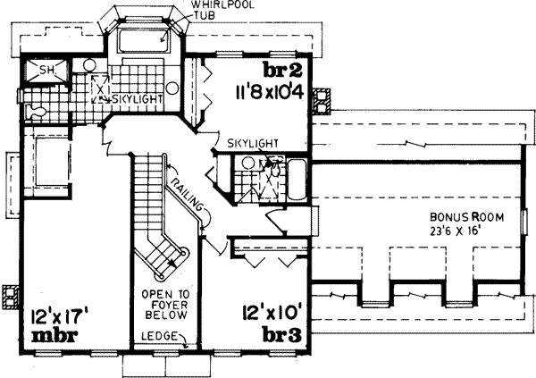 Upper/Second Floor Plan:35-380