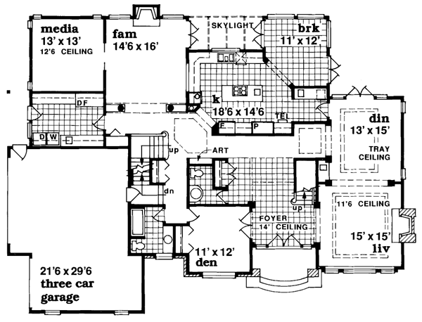 Main Floor Plan: 35-416