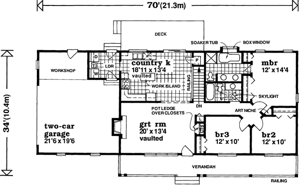 Main Floor Plan: 35-429