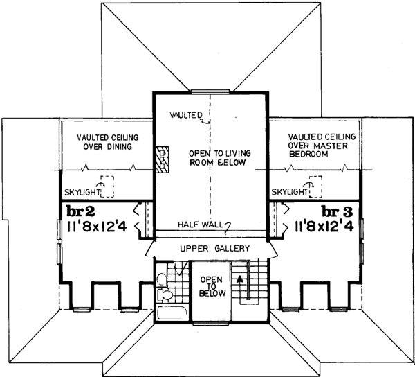 Upper/Second Floor Plan:35-474