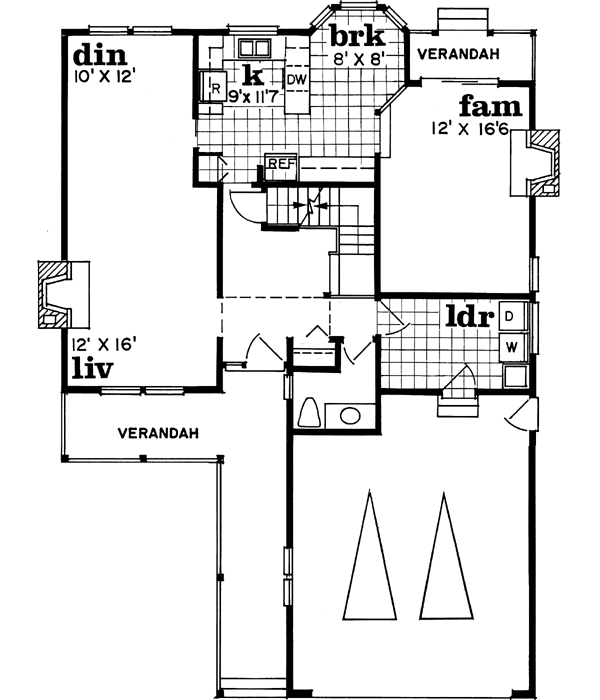 Main Floor Plan: 35-520