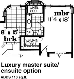 Traditional Style Floor Plans Plan: 35-538