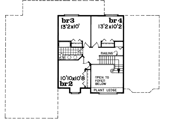 Upper/Second Floor Plan:35-555