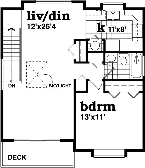 Upper/Second Floor Plan:35-639