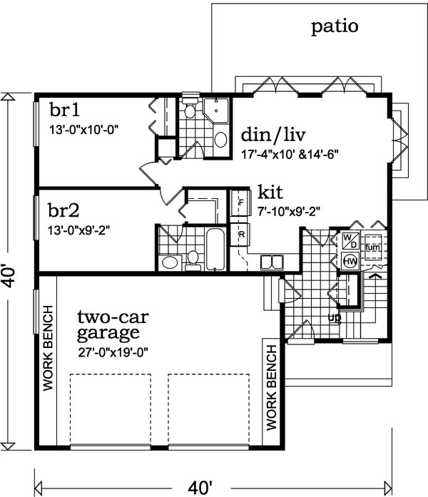 Main Floor Plan: 35-645