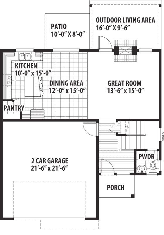 Main Floor Plan: 36-113