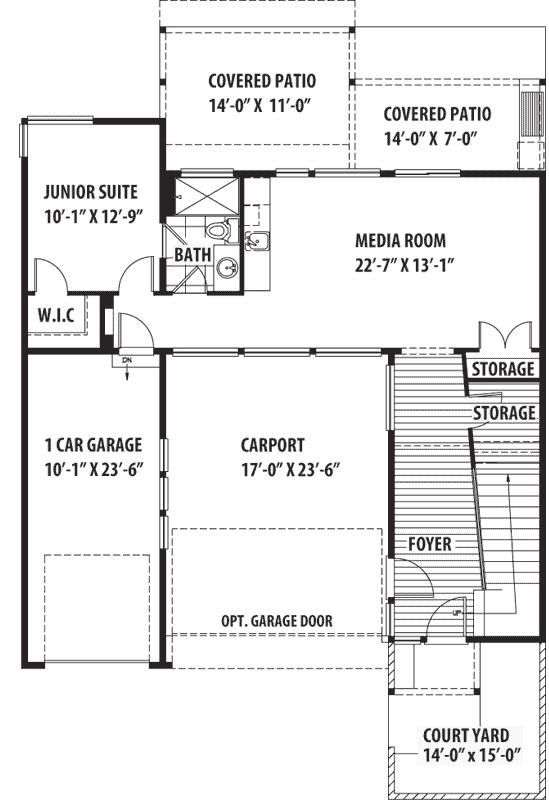 Main Floor Plan: 36-122