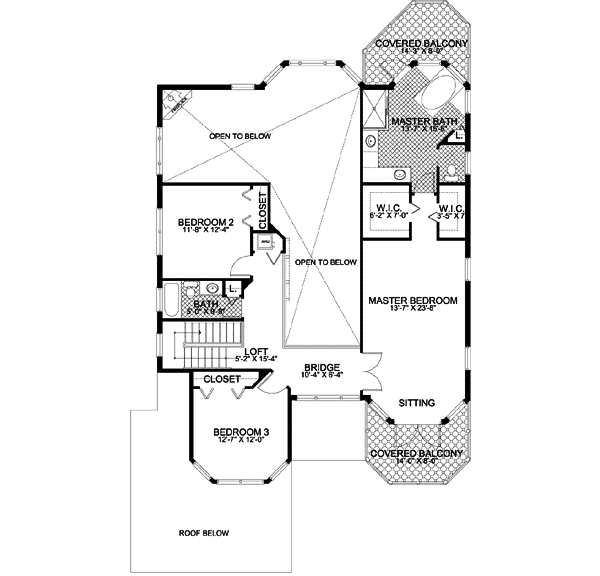 Upper/Second Floor Plan:37-141