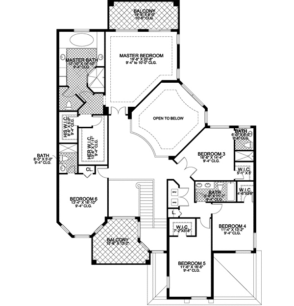 Upper/Second Floor Plan:37-156