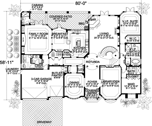Main Floor Plan: 37-189