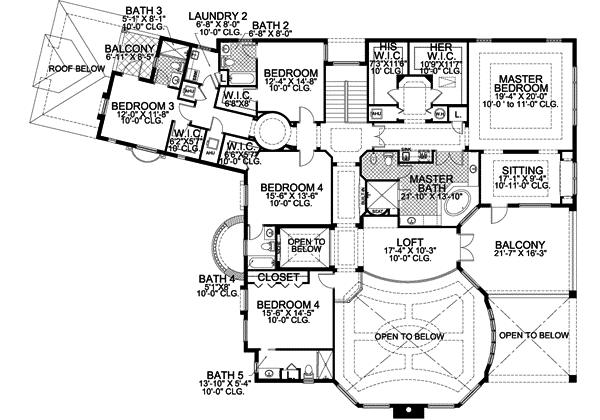 Upper/Second Floor Plan:37-192