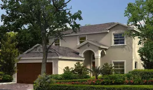 Florida house plans 37-221 - front exterior, 1,515 sq ft, 3 bed, 2 bath house plans | Monster House Plans