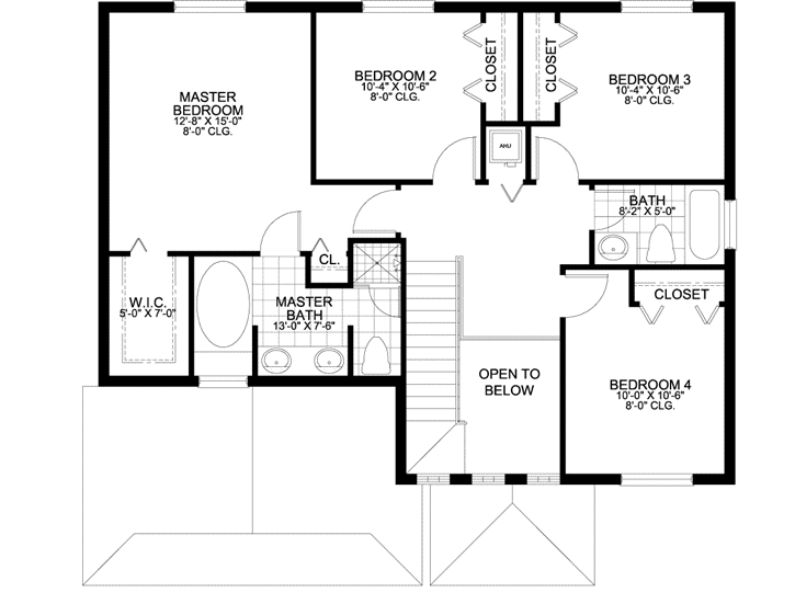Upper/Second Floor Plan:37-223