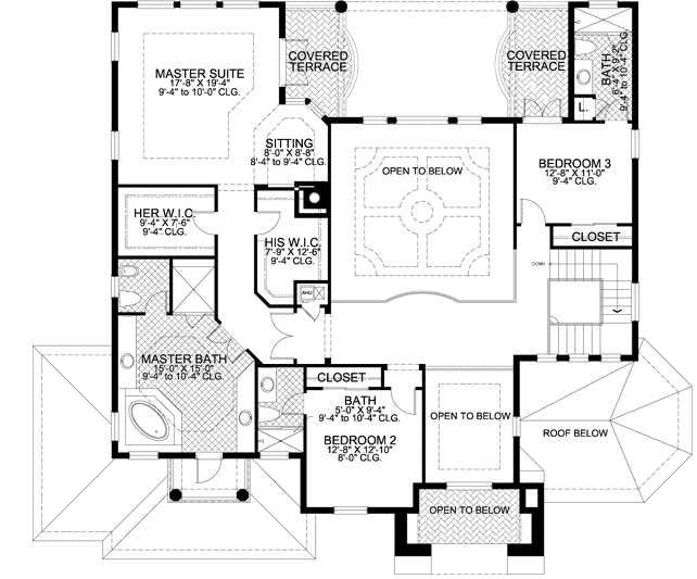 Upper/Second Floor Plan:37-236