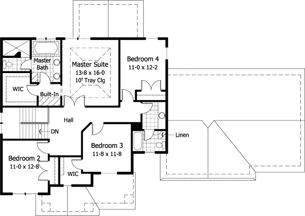 Upper/Second Floor Plan:38-180
