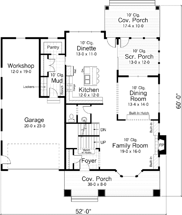 Main Floor Plan: 38-216