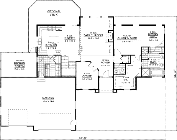 Main Floor Plan: 38-219