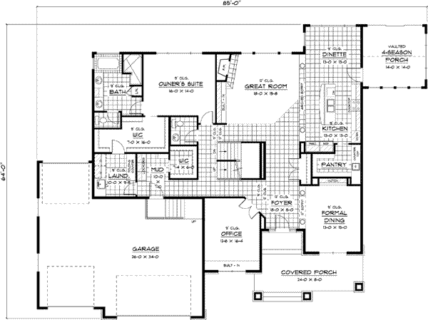 Main Floor Plan: 38-246