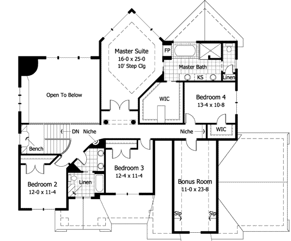 Upper/Second Floor Plan:38-248