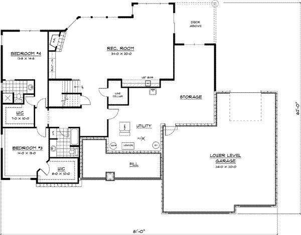 Lower Floor Plan:38-257