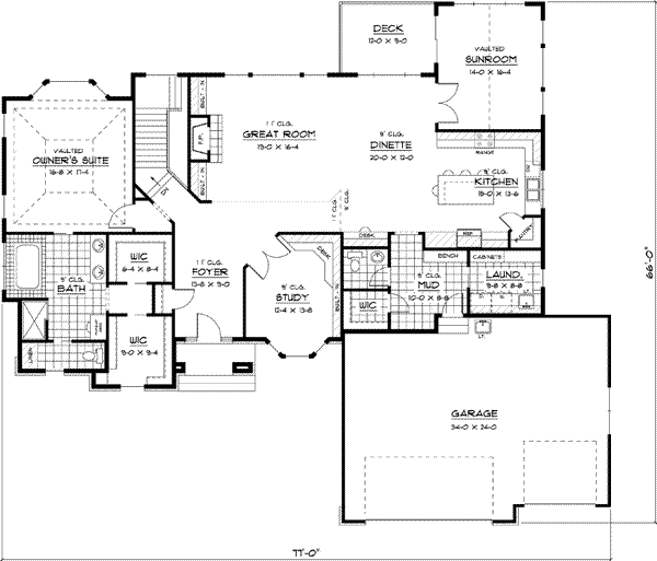 Main Floor Plan: 38-258