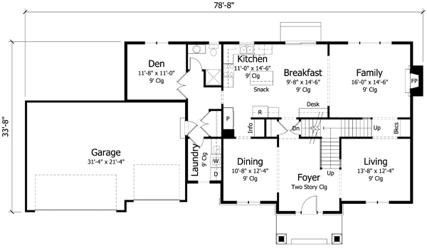 Main Floor Plan: 38-339
