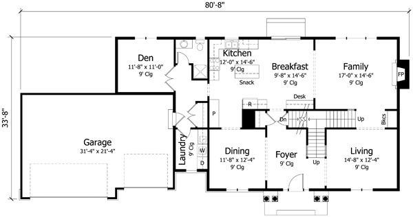 Main Floor Plan: 38-342