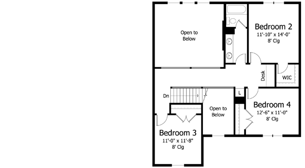 Upper/Second Floor Plan:38-343