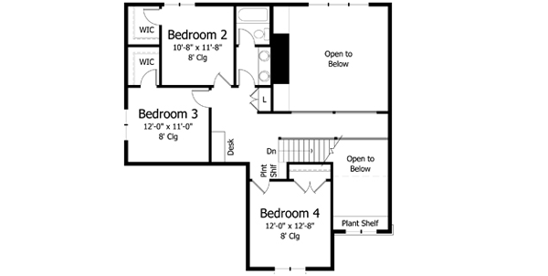 Upper/Second Floor Plan:38-374