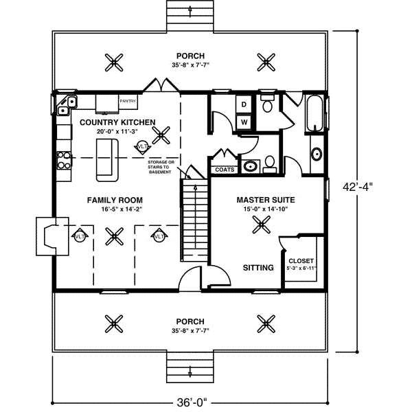Main Floor Plan: 4-111