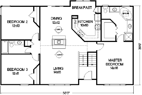 Main Floor Plan: 4-124